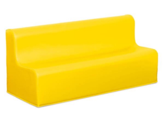 Image de Soft Sofas Canapé jaune clair