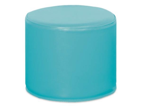 Image de Soft Sofas Pouf bleu clair