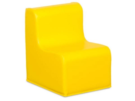 Image de Soft Sofas Fauteuil jaune clair