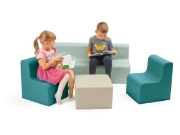 Image de Pouf Soft Sofas - beige clair