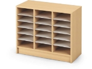 Image de Meuble de rangement 92 avec compartiments - M