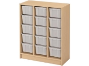 Image de Meuble de rangement 92 pour bacs - X