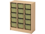 Image de Meuble de rangement 92 pour bacs - X