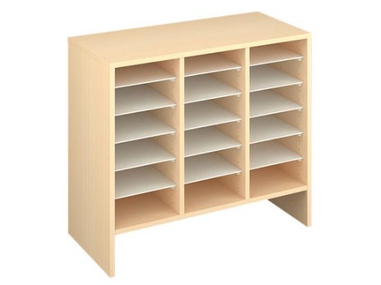 Image de Meuble de rangement M à compartiments - Hêtre