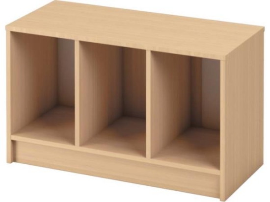 Image de Meuble de rangement Optima 92 pour bacs - S