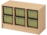 Image de Meuble de rangement Optima 92 pour bacs - S