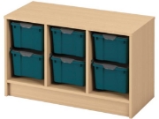 Image de Meuble de rangement Optima 92 pour bacs - S