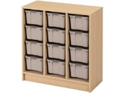 Image de Meuble de rangement Optima 92 pour bacs - L