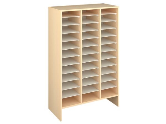 Image de Meuble de rangement XL à compartiments - hêtre