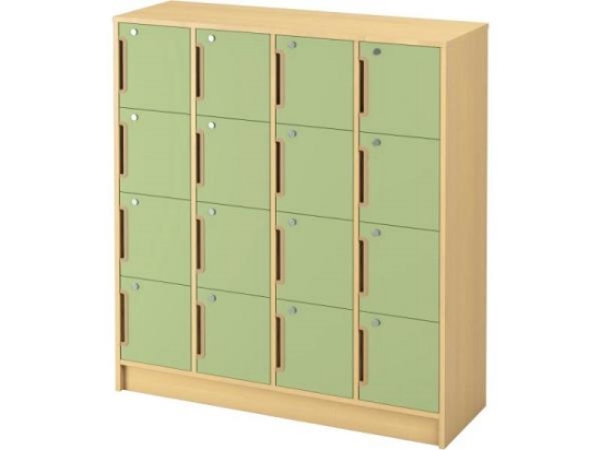 Image de Meuble de rangement 122 avec portes et serrure - Avocado