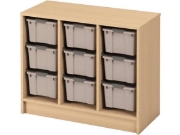 Image de Meuble de rangement 92 pour bacs - M