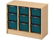 Image de Meuble de rangement 92 pour bacs - M