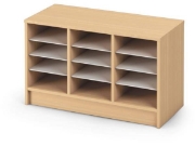 Image de Meuble de rangement 92 avec compartiments - S