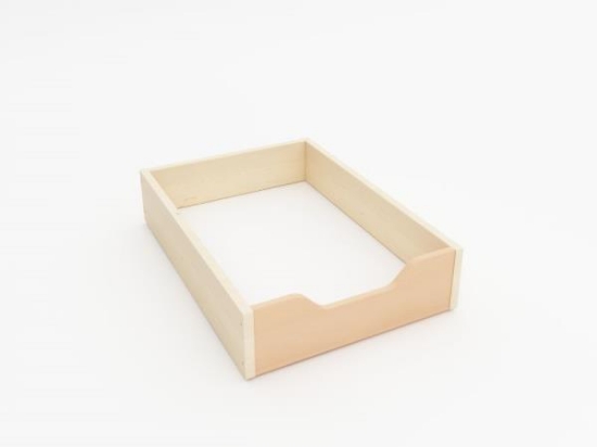 Image de Bac en bois peu profond hêtre