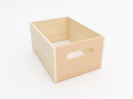 Image de Bac en bois profond hêtre