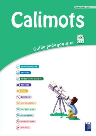Image de Calimots CE2 - Guide pédagogique (+ ressources numériques)