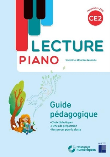 Image de Lecture Piano CE2 - Guide pédagogique
