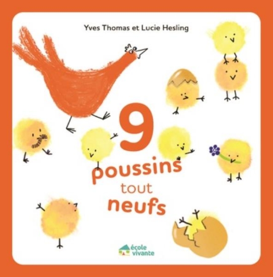 Image de 9 poussins tout neufs