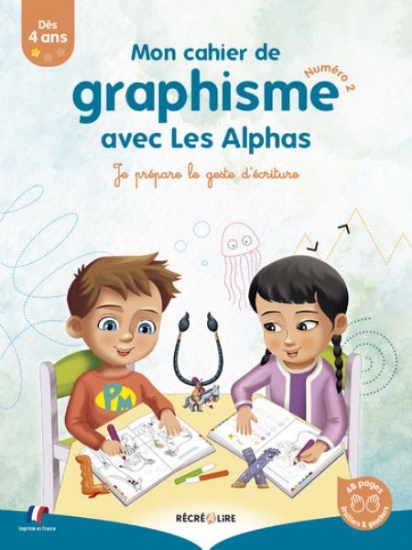 Image de CAHIER DE GRAPHISME 2 AVEC LES ALPHAS