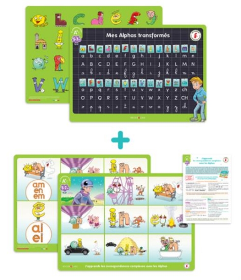 Image de Mes deux sous-mains des alphas - je commence à lire