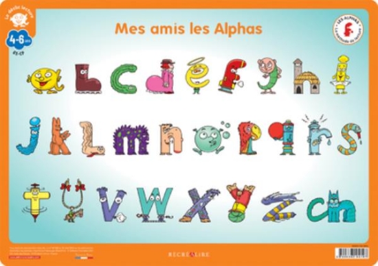 Image de Mon sous-main des alphas - déclic lecture