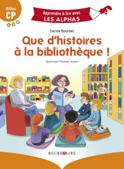 Image de Que d'histoires à la bibliothèque !