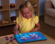 Image de 4 Tablettes lumineuses + 6 marqueurs