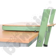 Image de Chaise en T, réglable, taille 3-4, vert olive