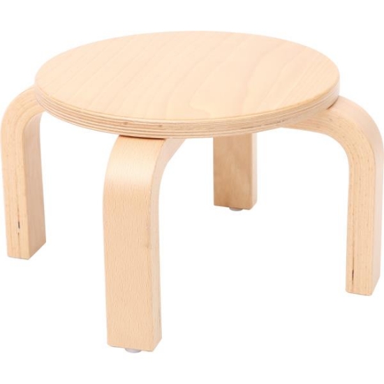 Image de Tabouret en bois H 21 cm