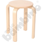 Image de Tabouret en bois H 43 cm