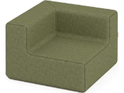 Image de Fauteuil d'angle vert bouteille Media Kids