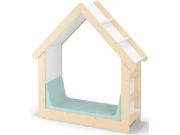 Image de Matelas avec côtés pour cachette avec bibliothèque OPT602, menthe