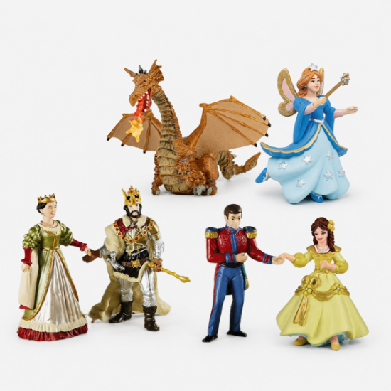 Image de Figurines contes et légendes, lot de 6