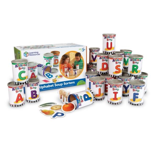 Image de Alphabet Soup Sorters literacy activity set