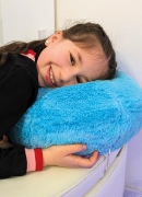 Image de Coussin de massage vibrant bleu