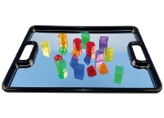 Image de Plateau miroir 38,5 x 28,5 cm