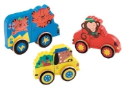 Image de Puzzle Djeco Puzz & Roll Véhicules