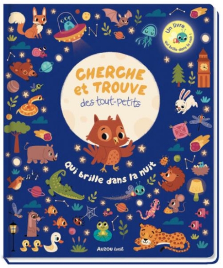 Image de Cherche et trouve des tout-petits - Qui brille dans la nuit
