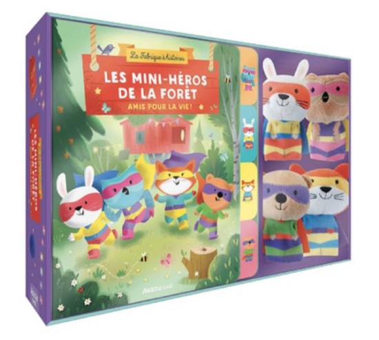 Image de Coffret marionnettes à doigts - Les mini-héros de la forêt