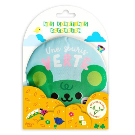 Image de Comptines tissu accordéon - Une souris verte