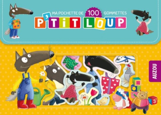 Image de Pochette de 100 gommettes P'tit Loup
