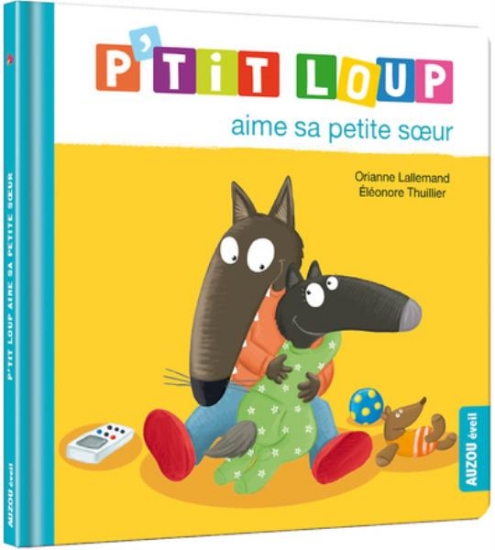 Image de P'tit Loup aime sa petite sœur