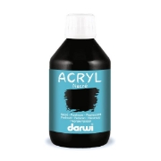 Image de Darwi Acryl nacré 250 ml noir