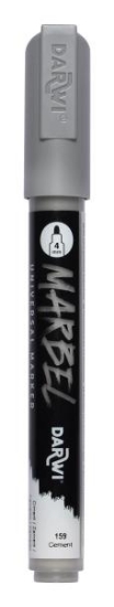 Image de MARBEL Marqueur acrylique pointe ronde médium 4MM Ciment