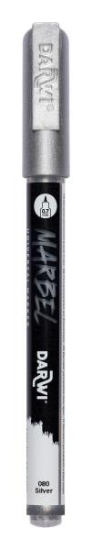 Image de MARBEL Marqueur acrylique pointe pointue 0,7MM Argent