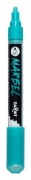 Image de MARBEL Marqueur acrylique pointe ronde médium 4MM Turquoise