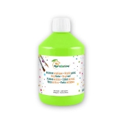 Image de Peinture acrylique mate Rainbow vert clair, pot de 500 ml