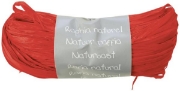 Image de Raphia naturel rouge