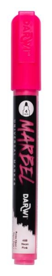 Image de MARBEL Marqueur acrylique pointe ronde médium 4MM Rose néon