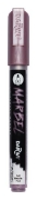 Image de MARBEL Marqueur acrylique pointe ronde médium 4MM Rose métallisé